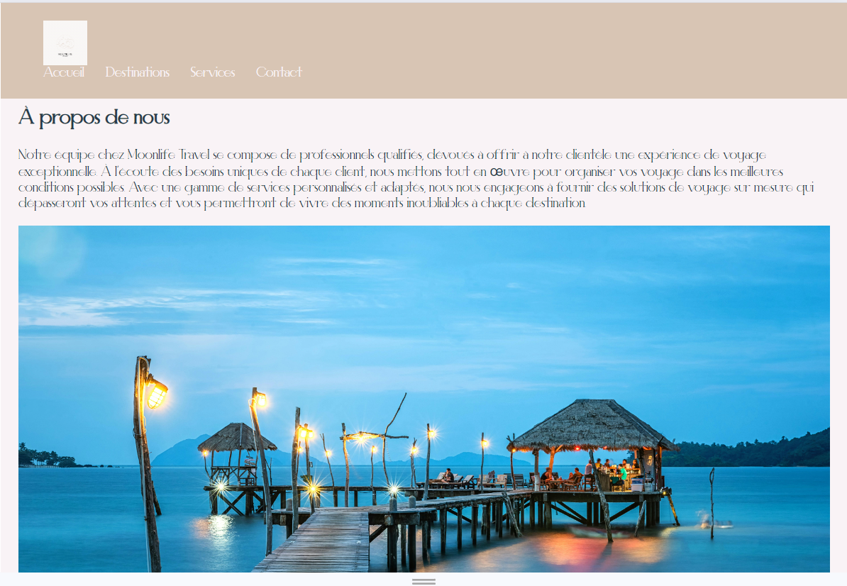 Projet Moonlife Travel